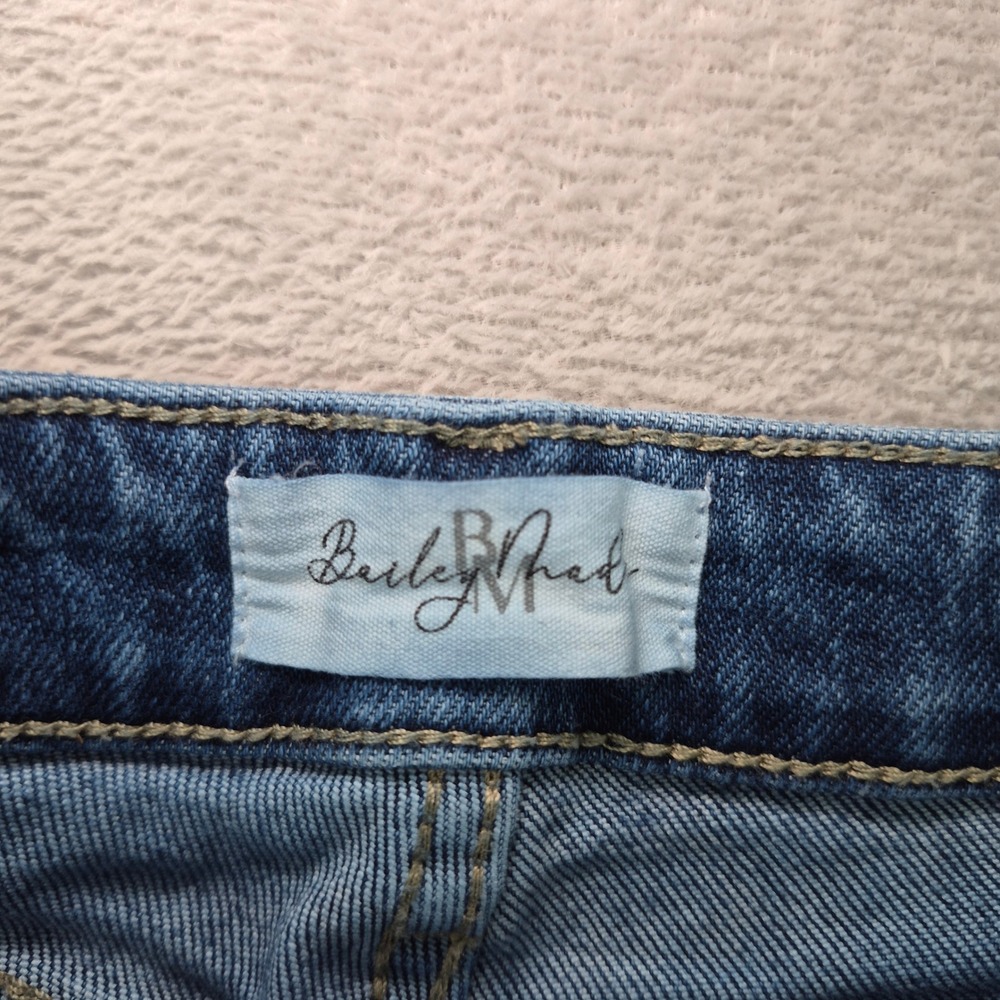 Bailey Made 1 (23) Women Medium Wash High Rise Flare Bell Bottom Jeans BMP1356F - Picture 2 of 8